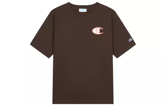 Футболка с короткими рукавами унисекс Champion, Dark Coffee
