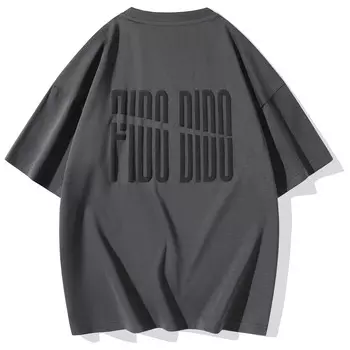 Футболка с короткими рукавами унисекс FIDO DIDO, белый