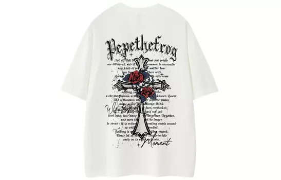 Футболка с короткими рукавами унисекс Pepe The Frog, Beige Apricot