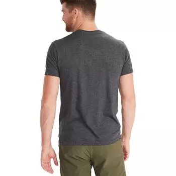 Футболка с короткими рукавами Van Life мужская Marmot, цвет Charcoal Heather