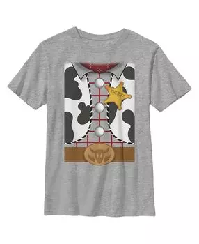 Футболка с костюмом шерифа Вуди для мальчика «История игрушек» Детская футболка Disney Pixar