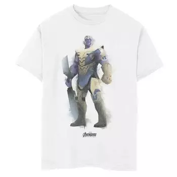 Футболка с красками Marvel Thanos для мальчиков 8–20 лет Licensed Character