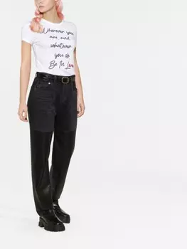 Футболка с кристаллами Philipp Plein, белый