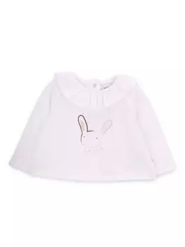 Футболка с кроликом Knot, белый