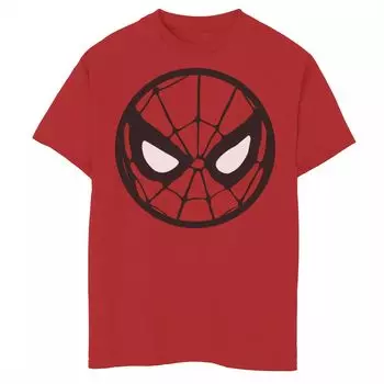 Футболка с круглой маской и рисунком Marvel Spider-Man для мальчиков 8–20 лет Marvel