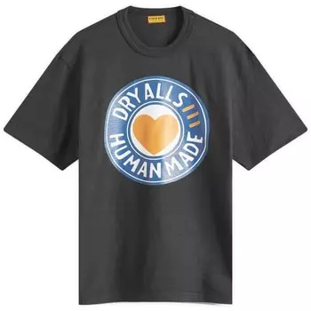 Футболка с круглым графическим рисунком Human Made, черный