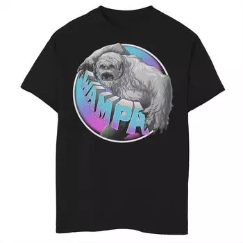 Футболка с круглым логотипом и графическим логотипом Wampa Roar для мальчиков 8–20 лет Star Wars
