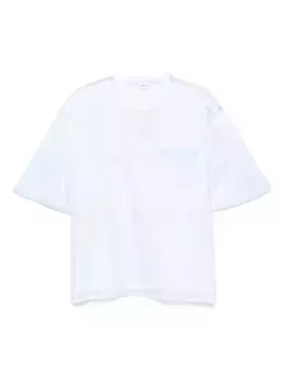 Футболка с круглым вырезом Alexander McQueen, синий