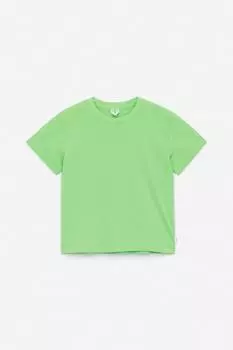Футболка с круглым вырезом Arket, зеленый
