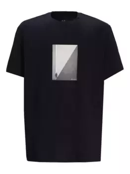 Футболка с круглым вырезом Armani Exchange, синий