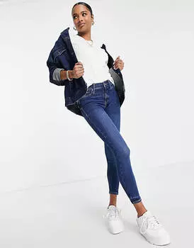 Футболка с круглым вырезом ASOS DESIGN Petite Ultimate из смесового хлопка белого цвета - WHITE