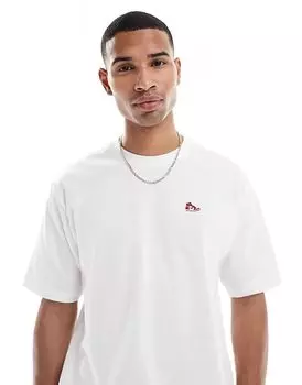Футболка с круглым вырезом белого цвета Jordan