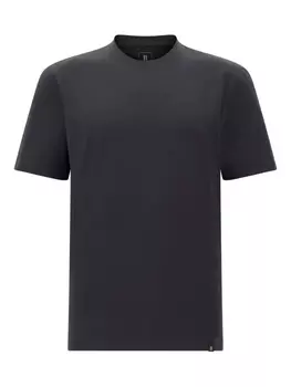 Футболка с круглым вырезом Boggi Milano, черный