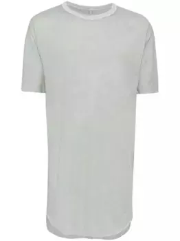 Футболка с круглым вырезом Boris Bidjan Saberi, зеленый