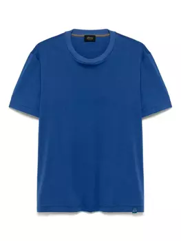 Футболка с круглым вырезом Brioni, синий