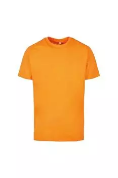 Футболка с круглым вырезом Build Your Brand, оранжевый