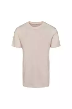 Футболка с круглым вырезом Build Your Brand, розовый