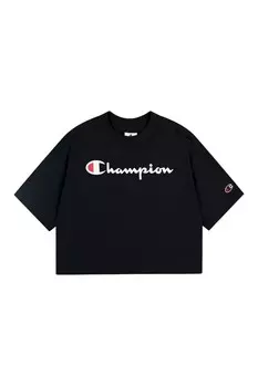 Футболка с круглым вырезом Champion, черный