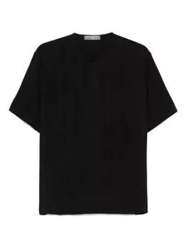 Футболка с круглым вырезом Daniele Fiesoli, черный