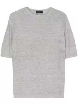Футболка с круглым вырезом Dell'oglio, серый