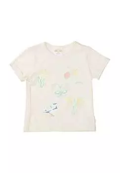 Футболка с круглым вырезом для детей Jette, цвет 207 207 pearl