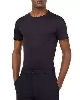 Футболка с круглым вырезом Emporio Armani, цвет Orange