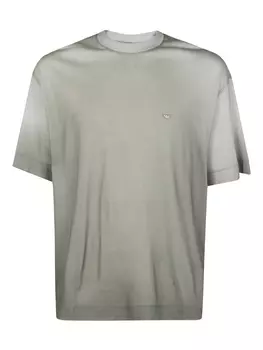 Футболка с круглым вырезом Emporio Armani, серый