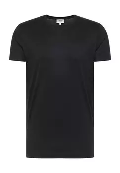 Футболка с круглым вырезом ETERNA, черный