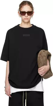 Футболка с круглым вырезом Fear of God EENTIAL Fear of God ESSENTIALS, черный