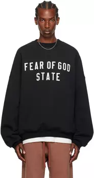 Футболка с круглым вырезом Fear of God EENTIAL Fear of God ESSENTIALS, черный