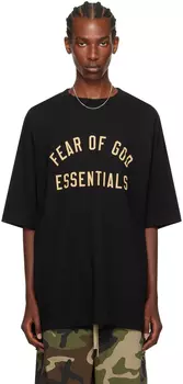 Футболка с круглым вырезом Fear of God EENTIAL Fear of God ESSENTIALS, черный