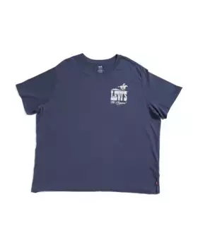 Футболка с круглым вырезом и графическим рисунком Levis, цвет Naval Academy
