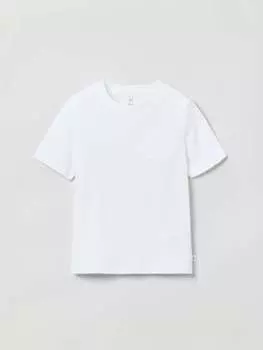 Футболка с круглым вырезом и карманом Gap, цвет optical white