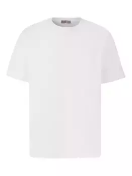 Футболка с круглым вырезом и короткими рукавами Herno, белый