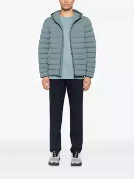 Футболка с круглым вырезом и короткими рукавами Herno, синий