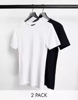 Футболка с круглым вырезом и круглым вырезом ASOS DESIGN - МУЛЬТИ