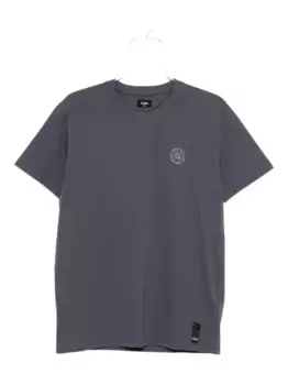 Футболка с круглым вырезом и логотипом FENDI, синий