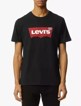 Футболка с круглым вырезом и логотипом Housemark Levi's, цвет Nero Rosso