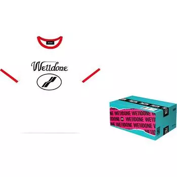 Футболка с круглым вырезом и логотипом WE11DONE, белый