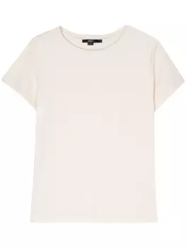 Футболка с круглым вырезом и вставками Seventy, белый