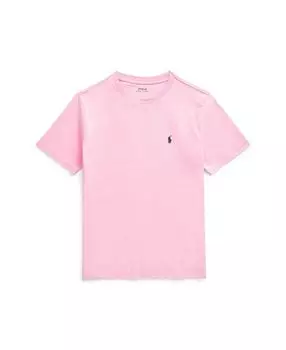 Футболка с круглым вырезом из хлопкового джерси для мальчиков Big Boys Polo Ralph Lauren
