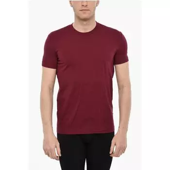 Футболка с круглым вырезом из хлопкового нижнего белья Dsquared2, Burgundy