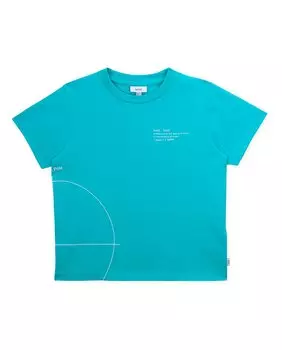 Футболка с круглым вырезом из органического хлопка для мальчиков KNOT, синий