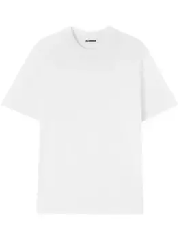 Футболка с круглым вырезом JIL SANDER, белый