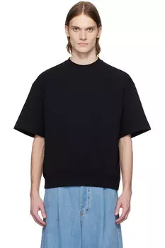 Футболка с круглым вырезом Jil Sander, черный