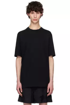 Футболка с круглым вырезом Jil Sander, черный