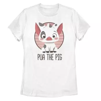 Футболка с круглым вырезом Junior's Disney's Moana Pua Disney