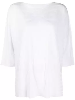 Футболка с круглым вырезом Le Tricot Perugia, белый