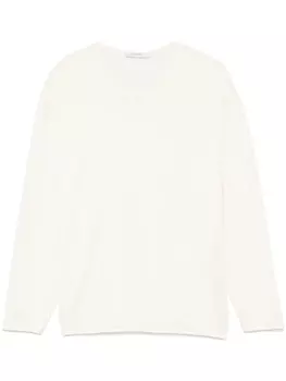 Футболка с круглым вырезом LEMAIRE, нейтральный