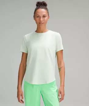 Футболка с круглым вырезом Love Lululemon, зеленый